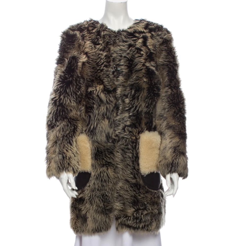 Coach Shearling Coat - image 1